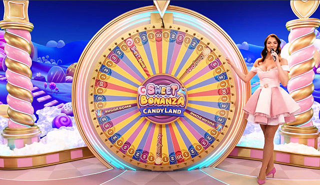 ruota sweet bonanza candyland